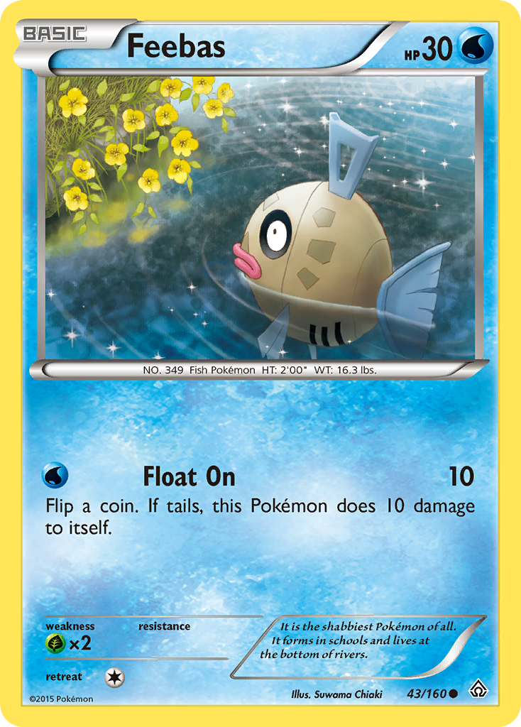 Feebas (43/160) [XY: Primal Clash] | Gear Gaming Bentonville