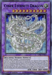 Cyber Eternity Dragon (Purple) [LDS2-EN033] Ultra Rare | Gear Gaming Bentonville