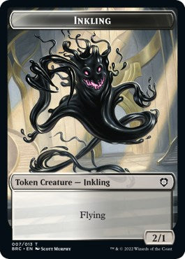 Mishra's Warform // Inkling Double-Sided Token [The Brothers' War Commander Tokens] | Gear Gaming Bentonville