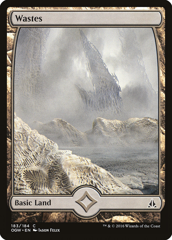 Wastes (183) (Full Art) [Oath of the Gatewatch] | Gear Gaming Bentonville