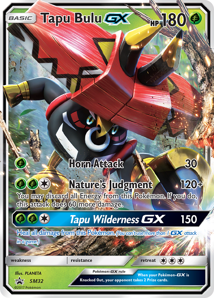 Tapu Bulu GX (SM32) [Sun & Moon: Black Star Promos] | Gear Gaming Bentonville