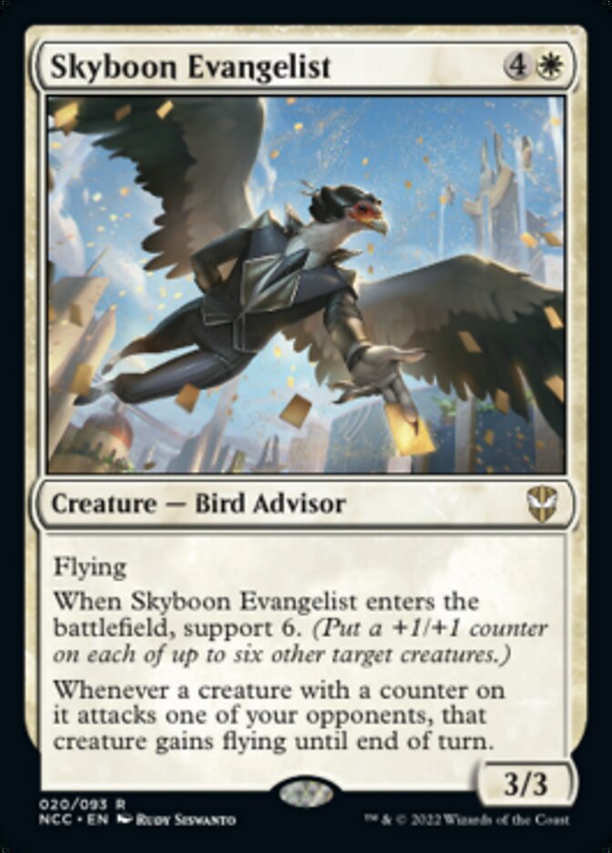 Skyboon Evangelist [Streets of New Capenna Commander] | Gear Gaming Bentonville