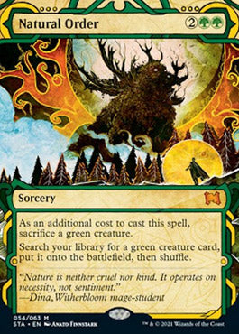 Natural Order (Etched Foil) [Strixhaven Mystical Archive] | Gear Gaming Bentonville