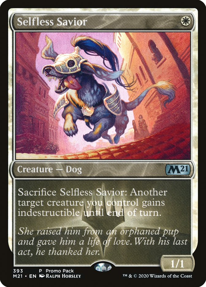 Selfless Savior (Promo Pack) [Core Set 2021 Promos] | Gear Gaming Bentonville