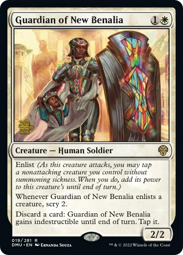 Guardian of New Benalia [Dominaria United Prerelease Promos] | Gear Gaming Bentonville