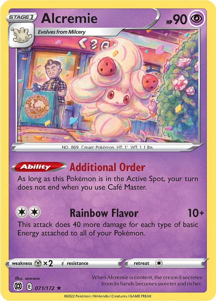 Alcremie (071/172) [Sword & Shield: Brilliant Stars] | Gear Gaming Bentonville