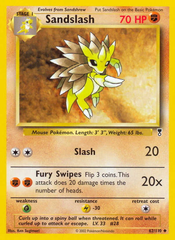 Sandslash (62/110) [Legendary Collection] | Gear Gaming Bentonville