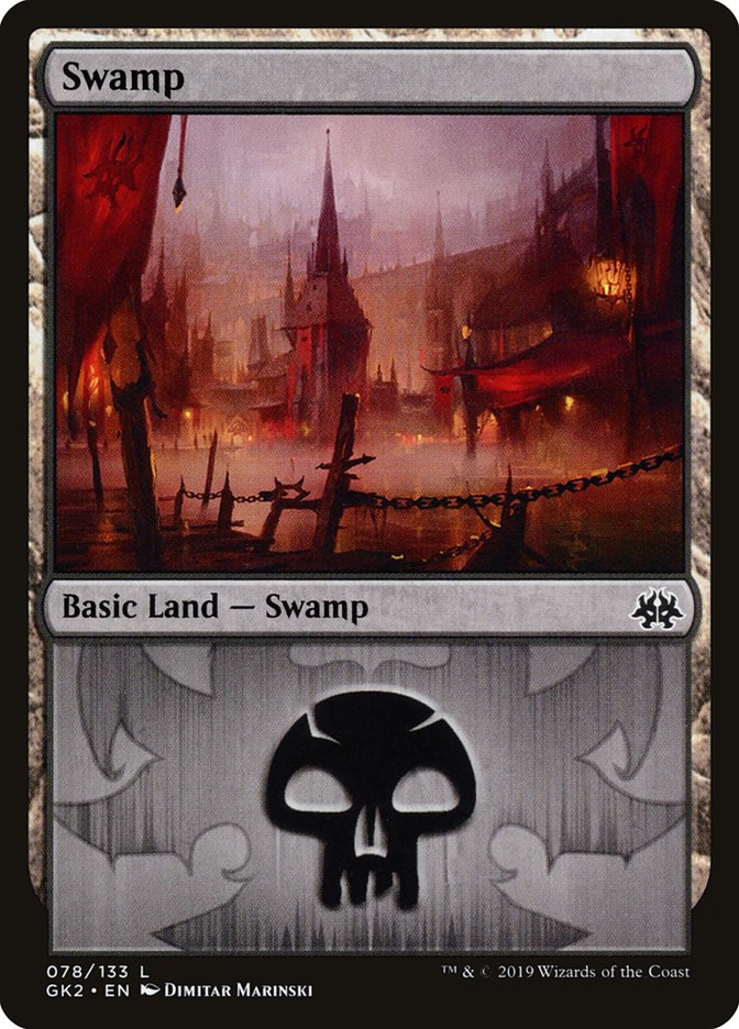 Swamp (78) [Ravnica Allegiance Guild Kit] | Gear Gaming Bentonville