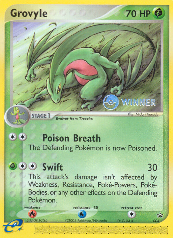 Grovyle (004) [Nintendo: Black Star Promos] | Gear Gaming Bentonville