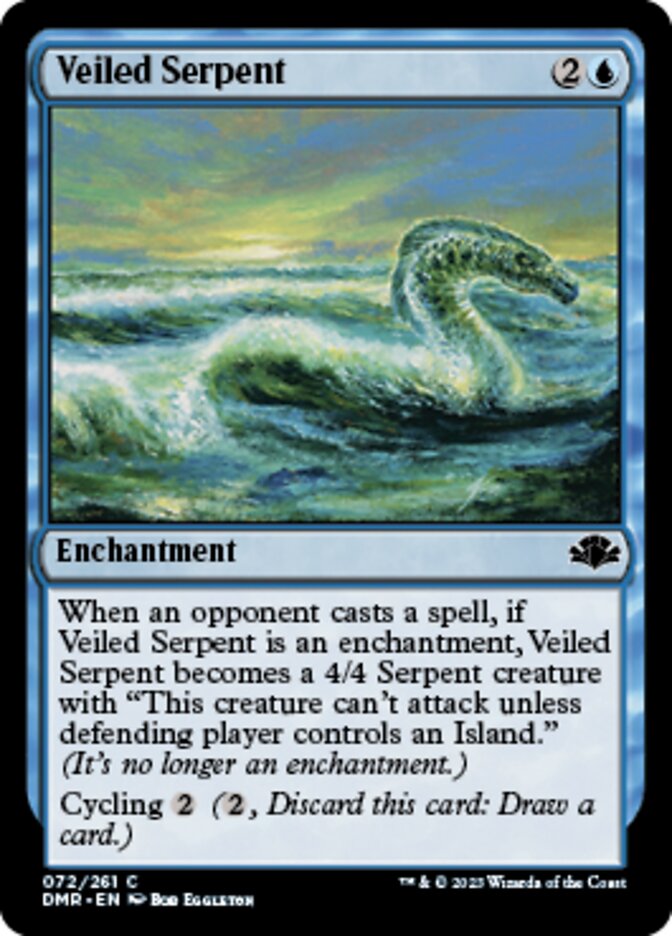 Veiled Serpent [Dominaria Remastered] | Gear Gaming Bentonville