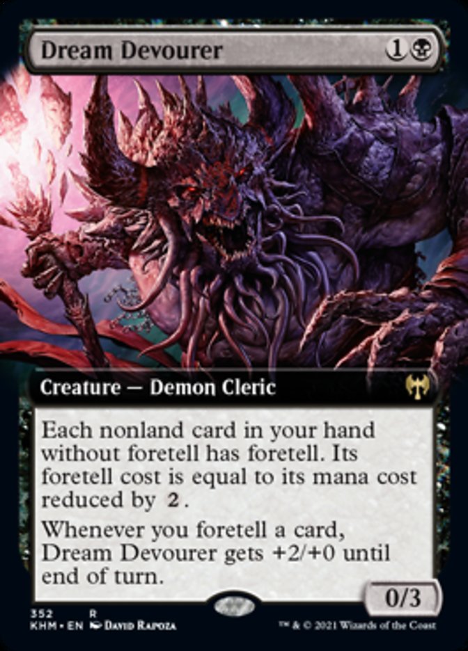 Dream Devourer (Extended Art) [Kaldheim] | Gear Gaming Bentonville