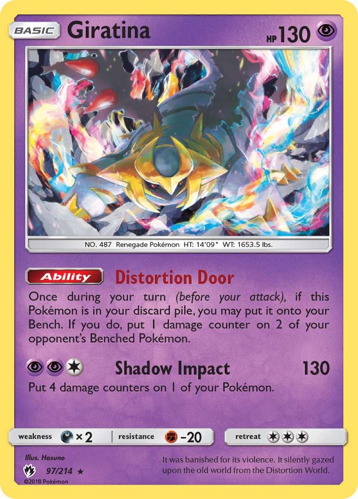 Giratina (97/214) [Sun & Moon: Lost Thunder] | Gear Gaming Bentonville