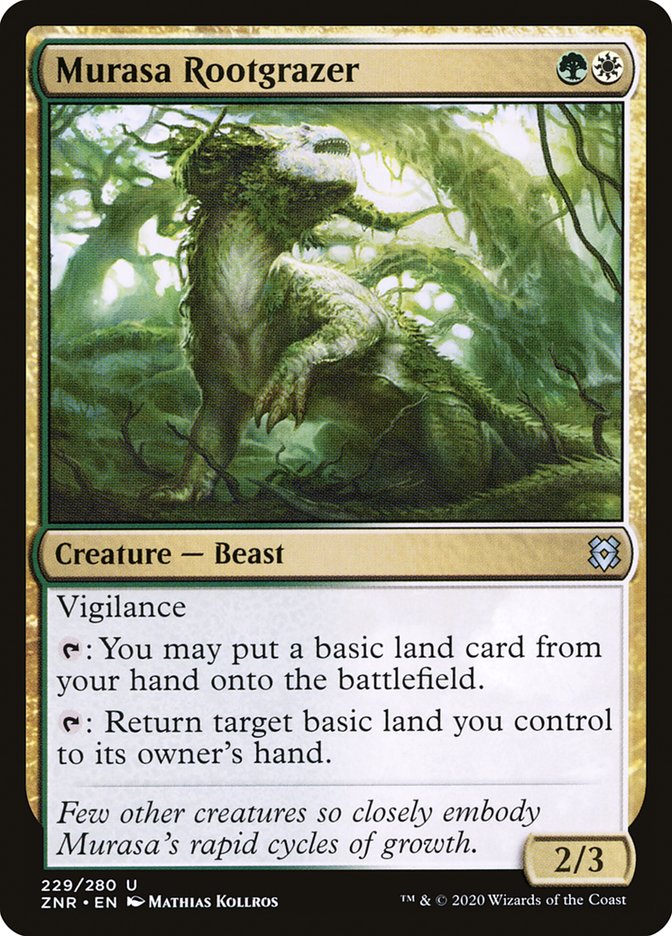 Murasa Rootgrazer [Zendikar Rising] | Gear Gaming Bentonville