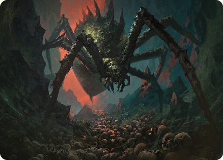 Shelob, Child of Ungoliant Art Card [The Lord of the Rings: Tales of Middle-earth Art Series] | Gear Gaming Bentonville