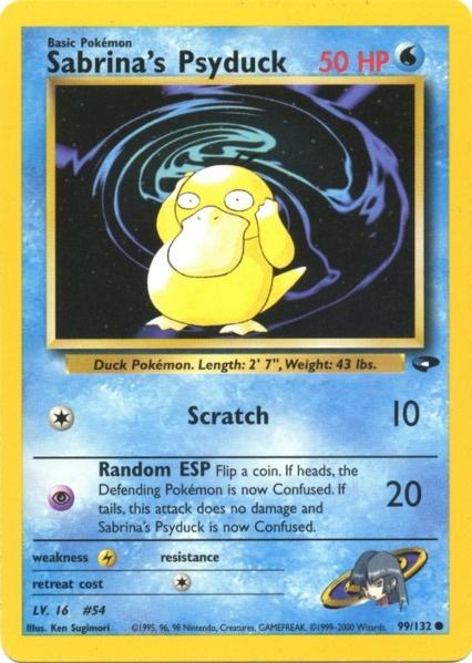 Sabrina's Psyduck (99/132) [Gym Challenge Unlimited] | Gear Gaming Bentonville