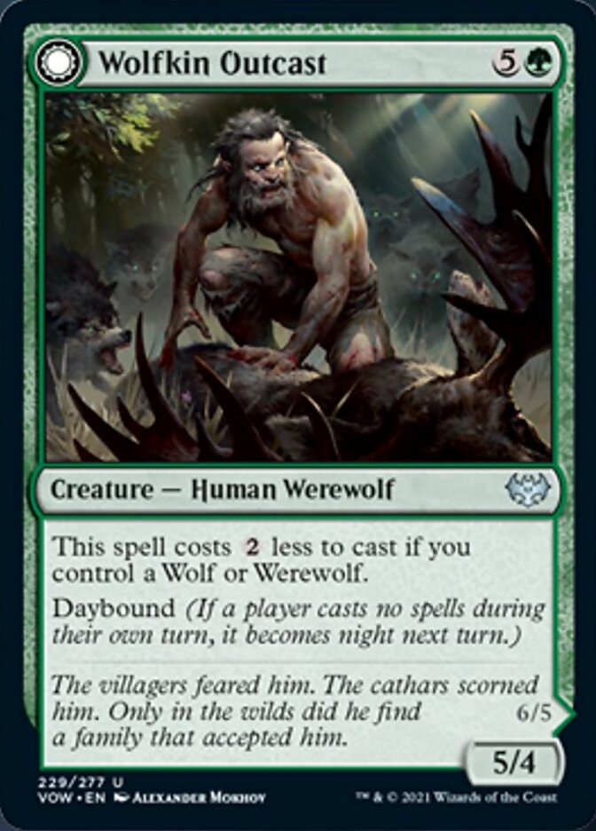 Wolfkin Outcast // Wedding Crasher [Innistrad: Crimson Vow] | Gear Gaming Bentonville