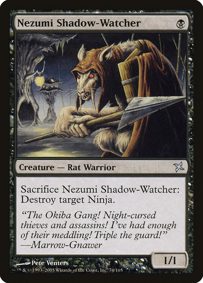 Nezumi Shadow-Watcher [Betrayers of Kamigawa] | Gear Gaming Bentonville