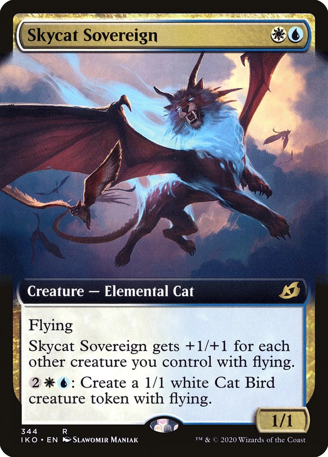 Skycat Sovereign (Extended Art) [Ikoria: Lair of Behemoths] | Gear Gaming Bentonville