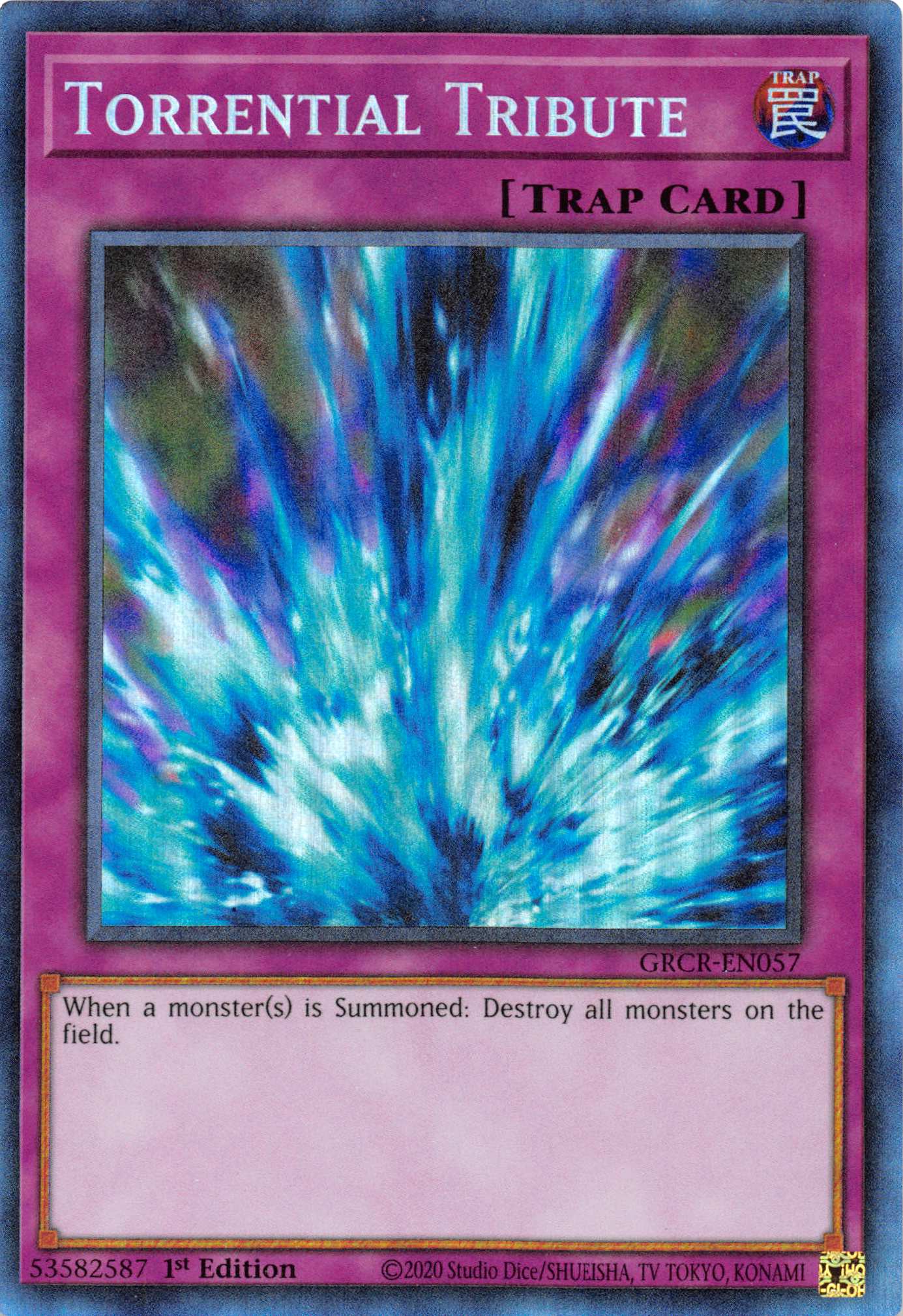 Torrential Tribute [GRCR-EN057] Collector's Rare | Gear Gaming Bentonville