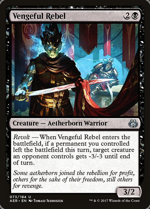 Vengeful Rebel [Aether Revolt] | Gear Gaming Bentonville