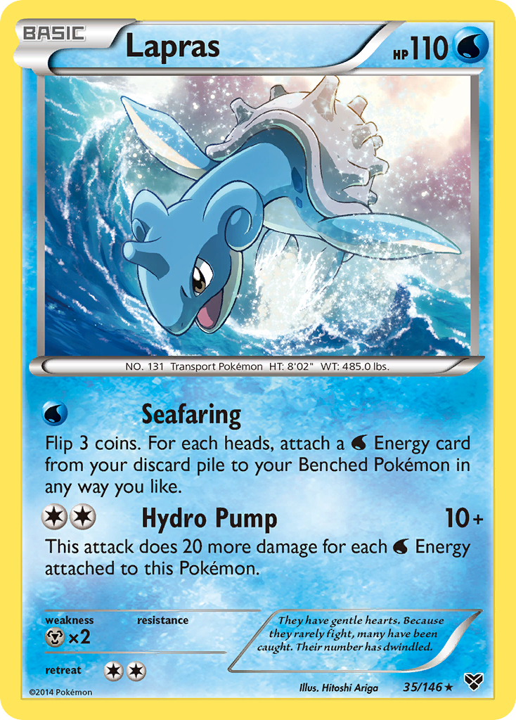 Lapras (35/146) [XY: Base Set] | Gear Gaming Bentonville