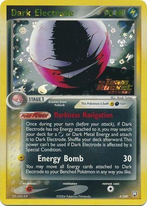 Dark Electrode (4/109) (Stamped) [EX: Team Rocket Returns] | Gear Gaming Bentonville