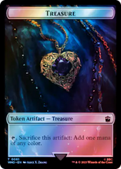 Alien // Treasure (0061) Double-Sided Token (Surge Foil) [Doctor Who Tokens] | Gear Gaming Bentonville