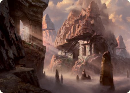 Mountain (277) Art Card [Dungeons & Dragons: Adventures in the Forgotten Realms Art Series] | Gear Gaming Bentonville