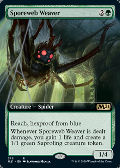 Sporeweb Weaver (Extended Art) [Core Set 2021] | Gear Gaming Bentonville