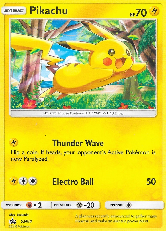 Pikachu (SM04) [Sun & Moon: Black Star Promos] | Gear Gaming Bentonville