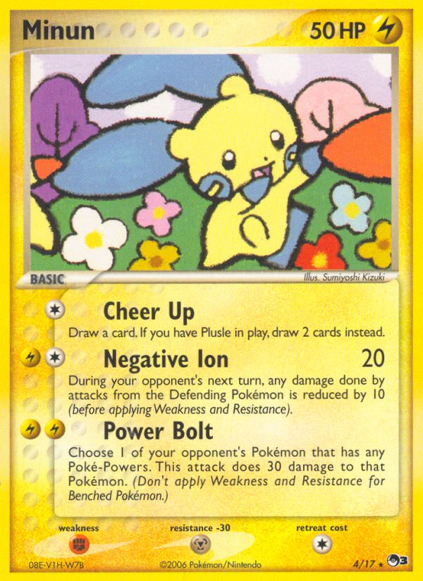 Minun (4/17) [POP Series 3] | Gear Gaming Bentonville