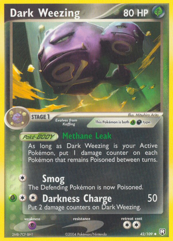 Dark Weezing (42/109) [EX: Team Rocket Returns] | Gear Gaming Bentonville