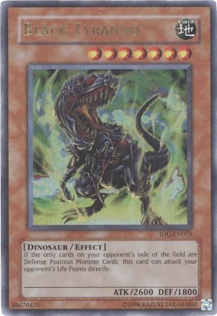 Black Tyranno [IOC-EN075] Ultra Rare | Gear Gaming Bentonville