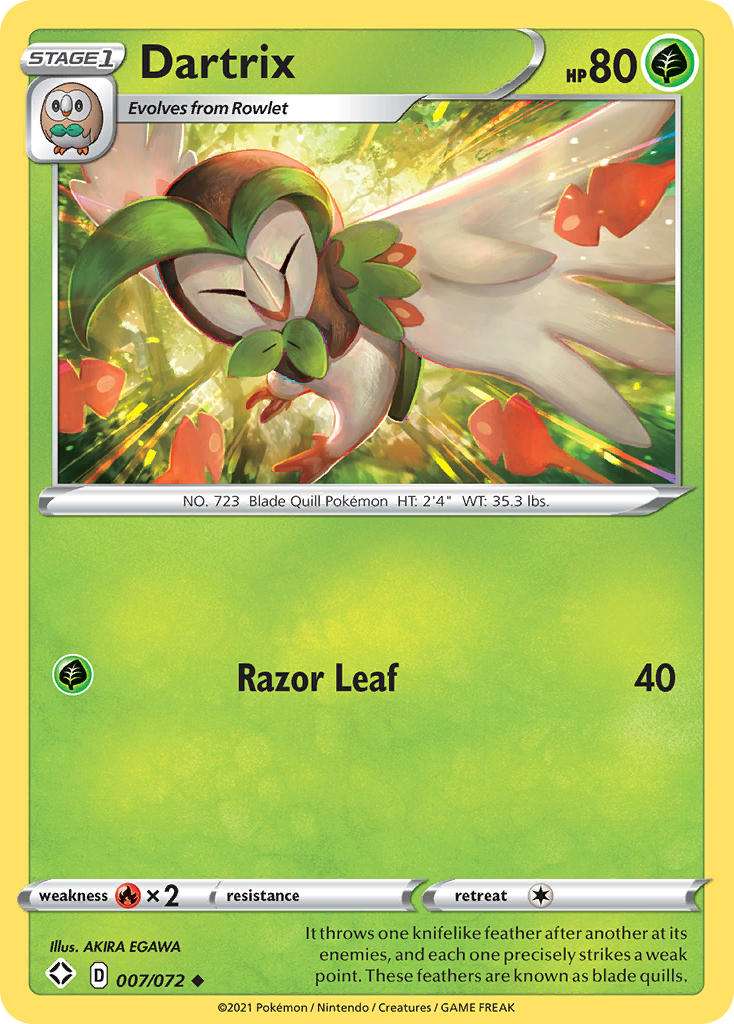 Dartrix (007/072) [Sword & Shield: Shining Fates] | Gear Gaming Bentonville