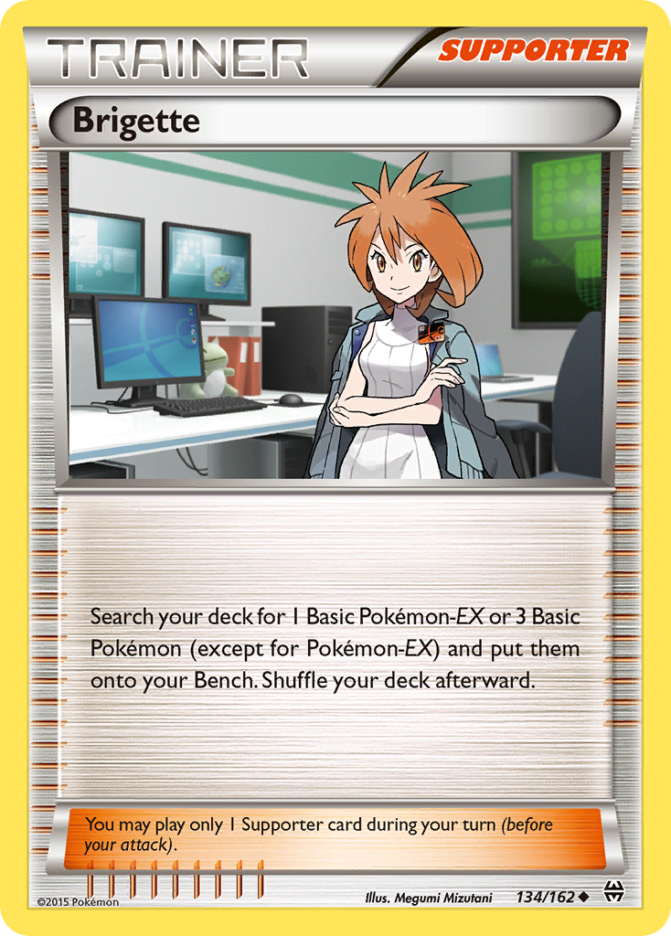 Brigette (134/162) [XY: BREAKthrough] | Gear Gaming Bentonville