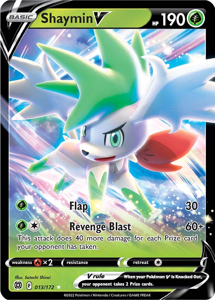 Shaymin V (013/172) [Sword & Shield: Brilliant Stars] | Gear Gaming Bentonville