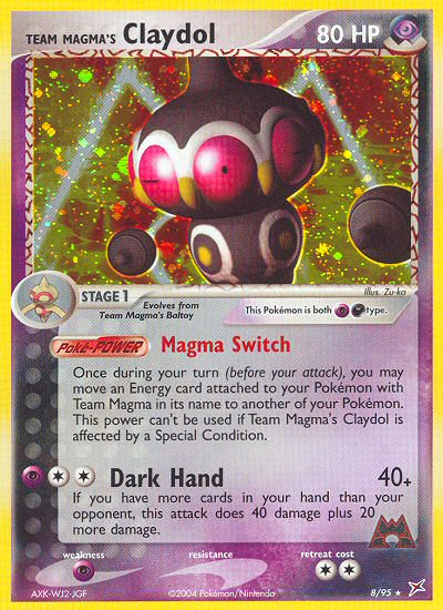 Team Magma's Claydol (8/95) [EX: Team Magma vs Team Aqua] | Gear Gaming Bentonville