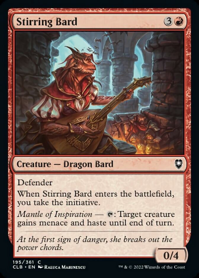 Stirring Bard [Commander Legends: Battle for Baldur's Gate] | Gear Gaming Bentonville