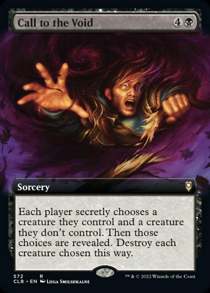 Call to the Void (Extended Art) [Commander Legends: Battle for Baldur's Gate] | Gear Gaming Bentonville