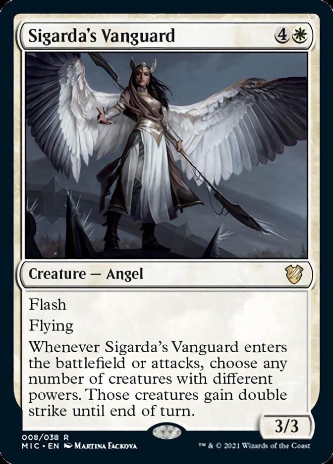 Sigarda's Vanguard [Innistrad: Midnight Hunt Commander] | Gear Gaming Bentonville