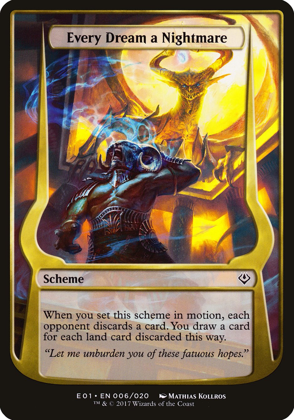 Every Dream a Nightmare (Schemes) [Archenemy: Nicol Bolas Schemes] | Gear Gaming Bentonville