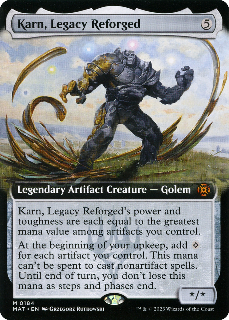 Karn, Legacy Reforged (Extended Art) [March of the Machine: The Aftermath] | Gear Gaming Bentonville