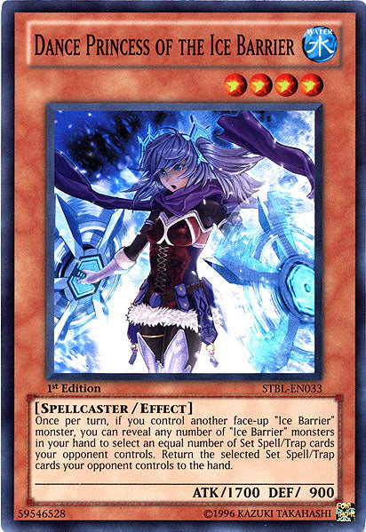 Dance Princess of the Ice Barrier [STBL-EN033] Super Rare | Gear Gaming Bentonville