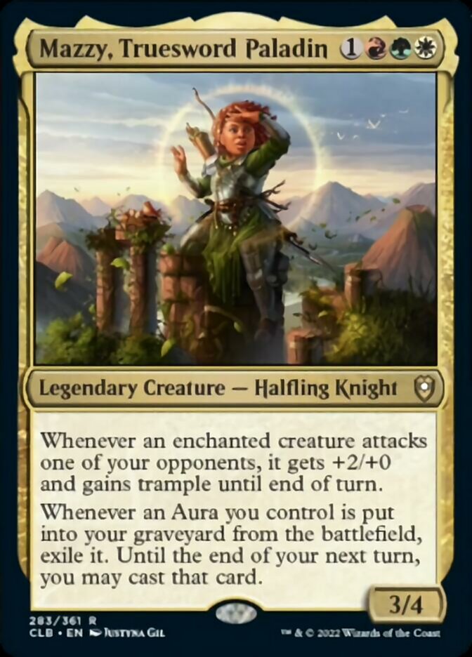 Mazzy, Truesword Paladin [Commander Legends: Battle for Baldur's Gate] | Gear Gaming Bentonville