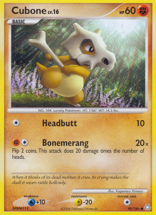 Cubone (90/146) [Diamond & Pearl: Legends Awakened] | Gear Gaming Bentonville