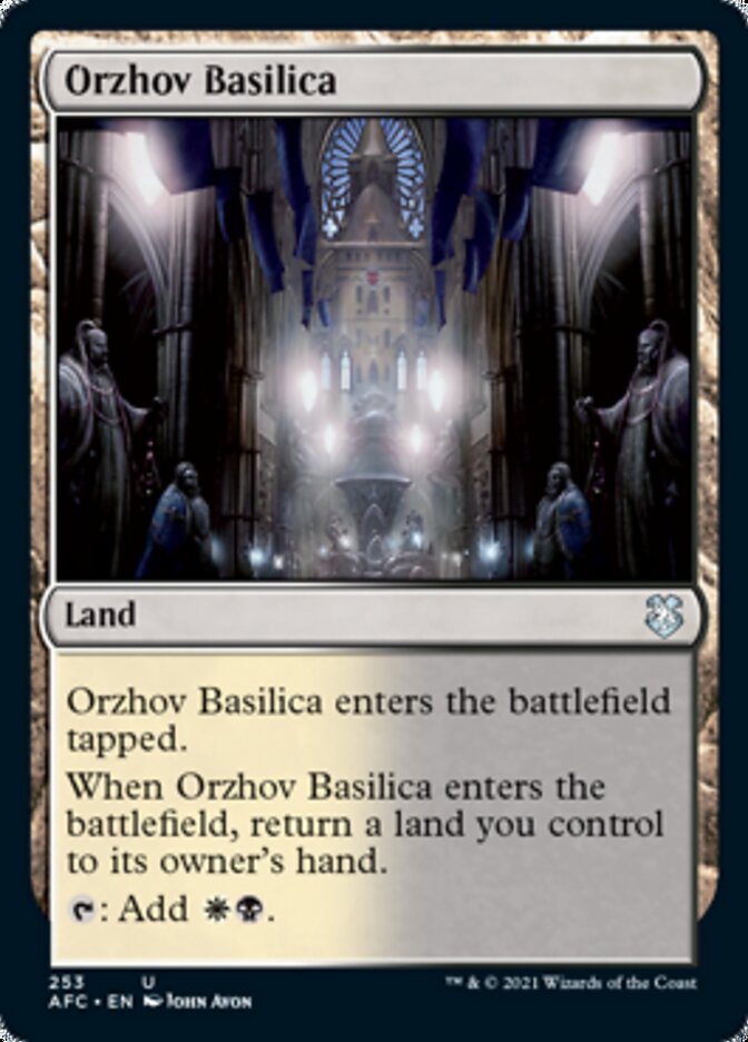 Orzhov Basilica [Dungeons & Dragons: Adventures in the Forgotten Realms Commander] | Gear Gaming Bentonville