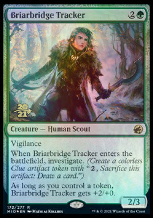 Briarbridge Tracker [Innistrad: Midnight Hunt Prerelease Promos] | Gear Gaming Bentonville