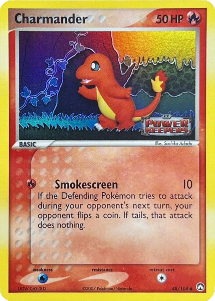 Charmander (48/108) (Stamped) [EX: Power Keepers] | Gear Gaming Bentonville