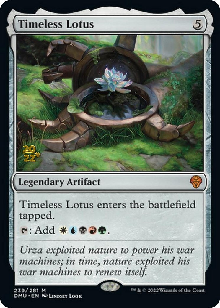 Timeless Lotus [Dominaria United Prerelease Promos] | Gear Gaming Bentonville