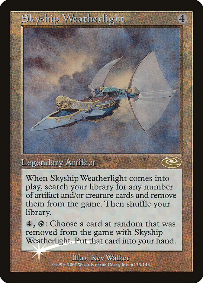 Skyship Weatherlight (Kev Walker) [Planeshift] | Gear Gaming Bentonville